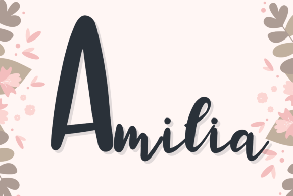 Amilia: A Handwritten Font That Elevates Campaign Visuals with Personality