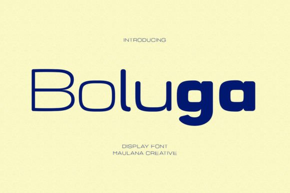 Boluga: A Display Font That Elevates Campaign Visuals with Personality and Clarity