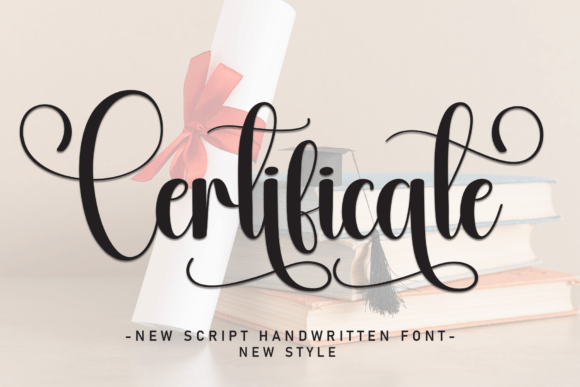Certificate: A Sweet Script Font for Modern Marketing Campaigns