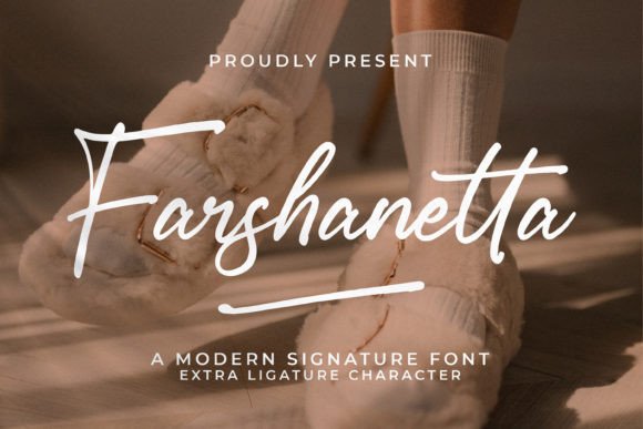Farshanetta: A Modern Signature Font That Elevates Digital Branding