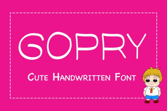 Gopry: The Handwritten Font That Elevates Your Digital Marketing