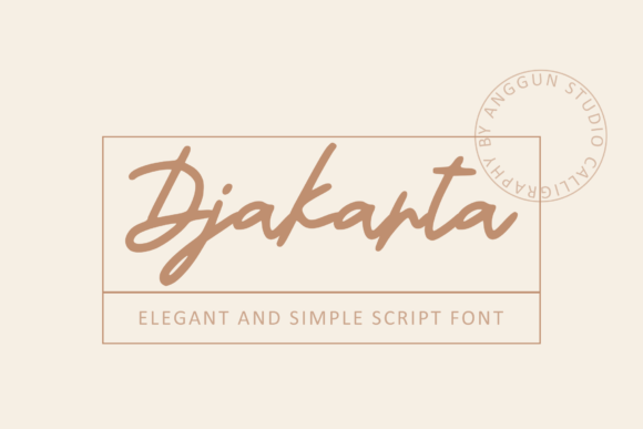 How Choosing the Djakarta Font Transformed My Small Business Branding