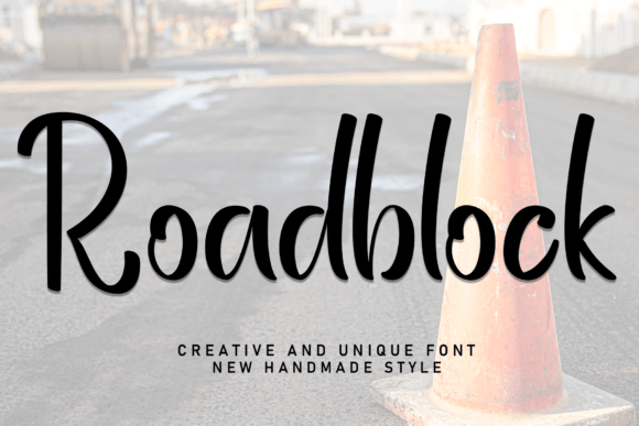 How Roadblock Font Helped My Small Business Shine Online and Off
