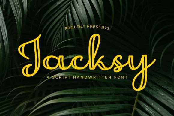 Jacksy: A Versatile Script Font for Building a Cohesive Brand Identity