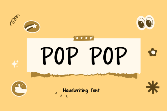 Pop Pop Font: Adding Playful Energy to Campaign Visuals