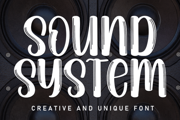 Soundsystem: A Sweet Handwritten Font for Playful Branding Projects