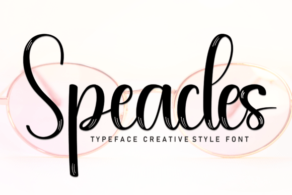 Speacles: A Sweet Script Font for Modern Web and Digital Design