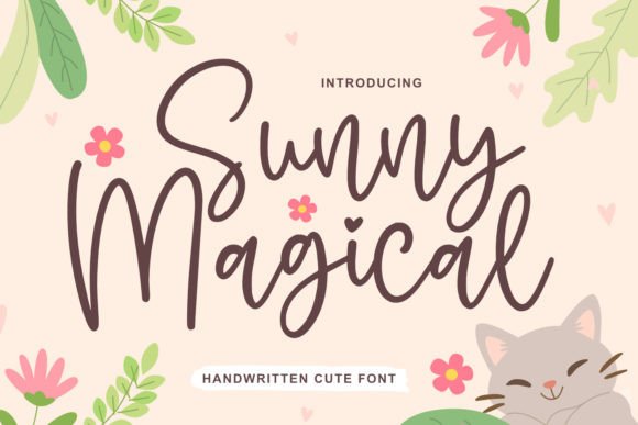Sunday Magical: A Script Font for Editorial Charm